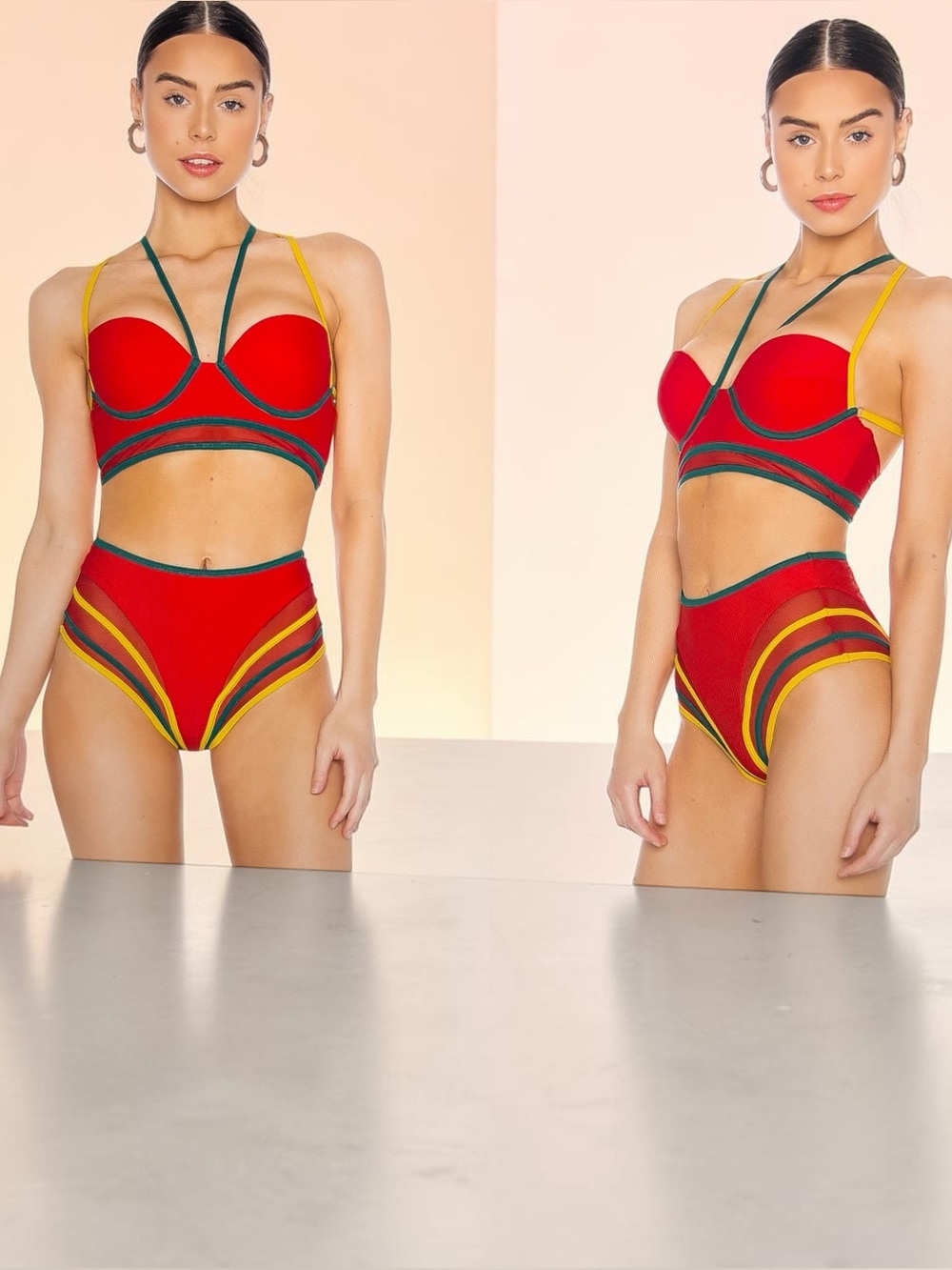 Andrea Iyamah Yassa Underwire Bikini Top NWT - Size Medium ( Top Only )